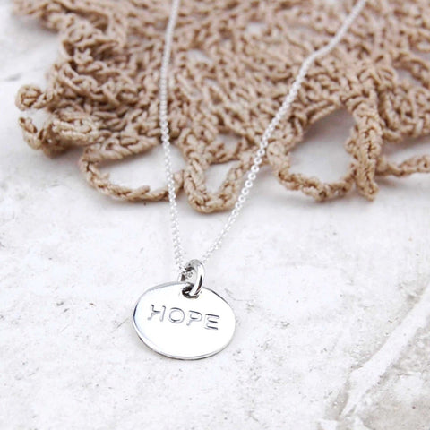 'hope’ necklace | 925 silver
