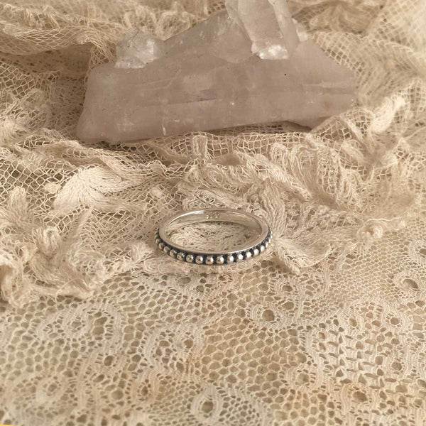 'Classy lace' ring | 925 Silver