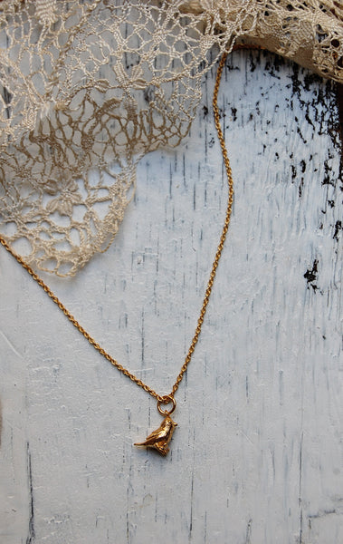 'Bird' necklace | 925 Silver