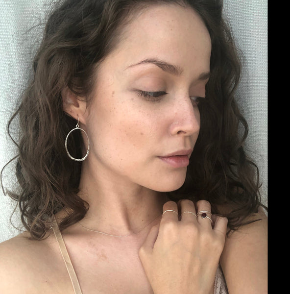 'Ava' earrings | Bronze