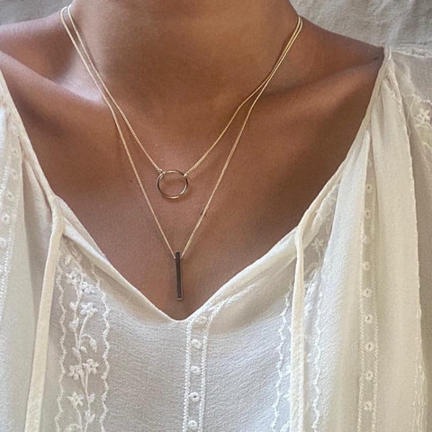‘Lazo doble’ necklace |
