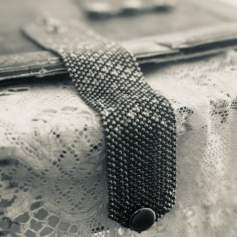 ‘Brazilia’ Bracelet / dark oxidazed/
