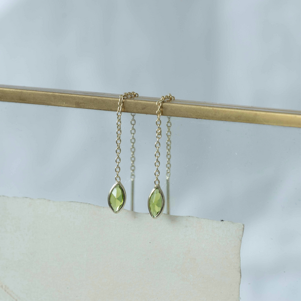 ‚Indra‘ chain drop earring