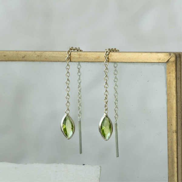 ‚Indra‘ chain drop earring