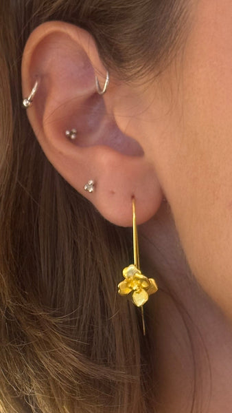 'Flora' Dangle Earrings | 925 Sterling Silver