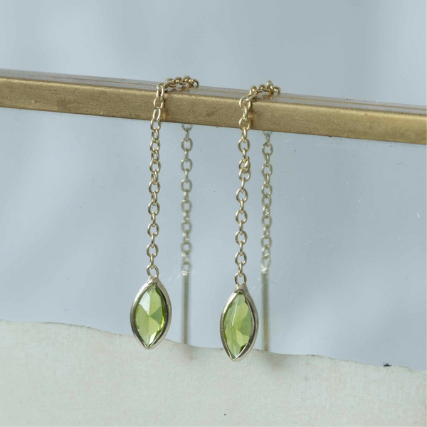 ‚Indra‘ chain drop earring