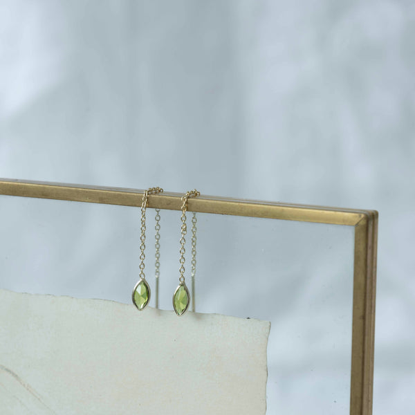 ‚Indra‘ chain drop earring