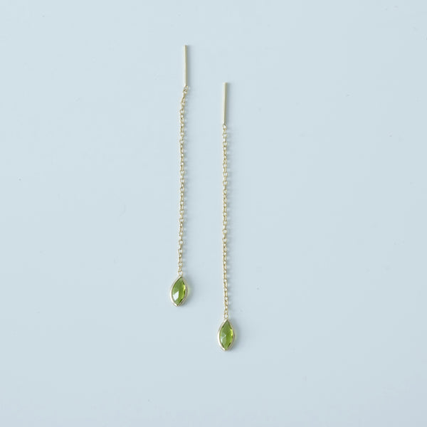 ‚Indra‘ chain drop earring