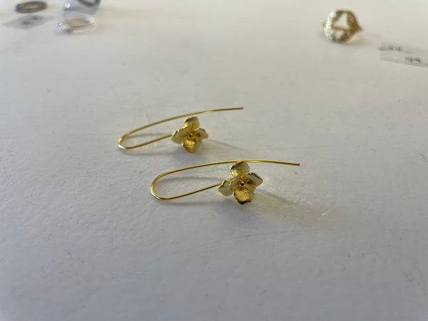 Dangle Flower Earrings