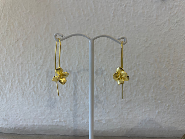 Dangle Flower Earrings