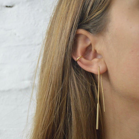 ´Bar´Earchain / 925 silver gold plated