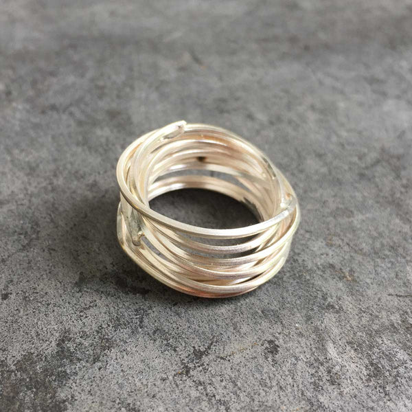 'nest' ring | 925 silver