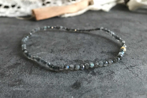 labradorite | stone bracelet
