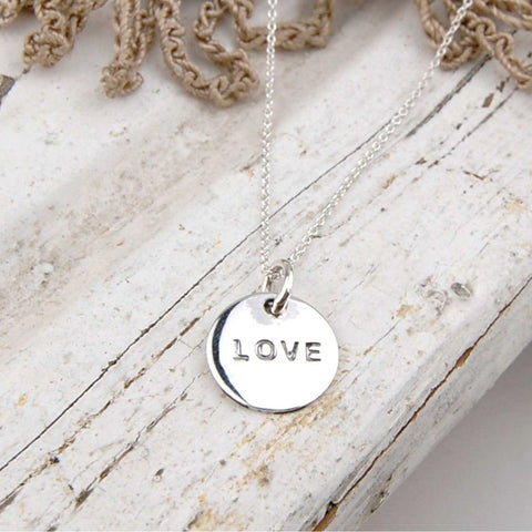 'love coin' necklace | 925 silver