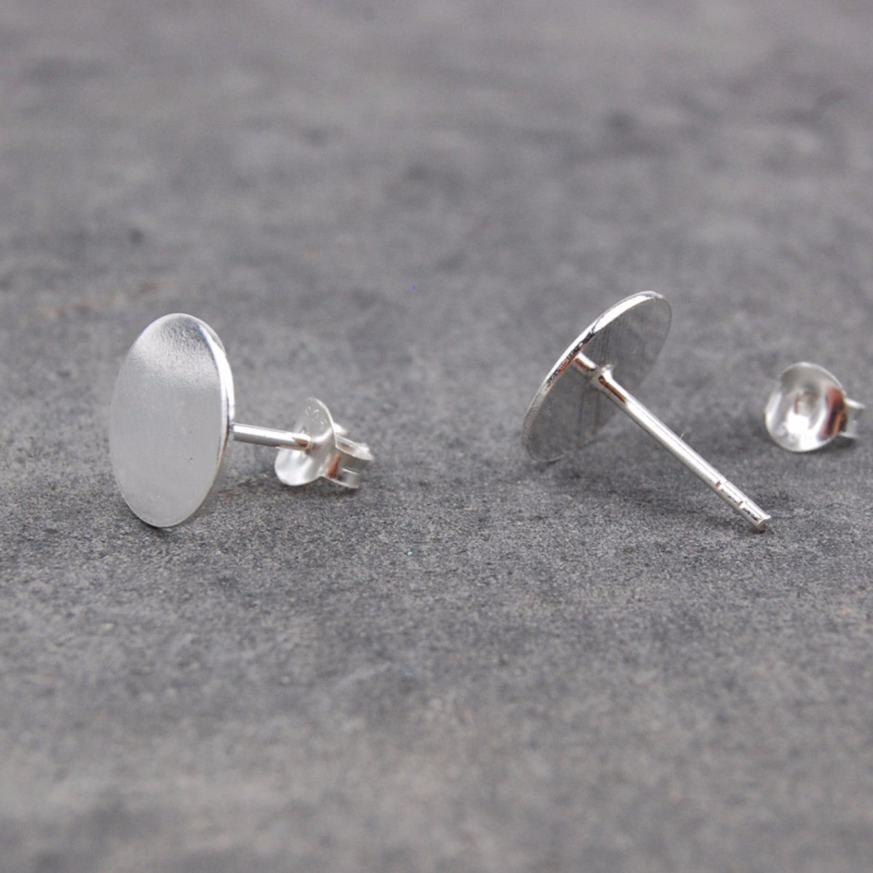 Round earstuds | 925 Silver