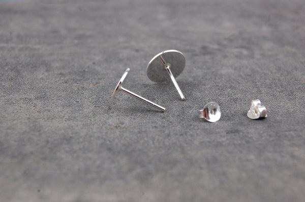 Round earstuds | 925 Silver