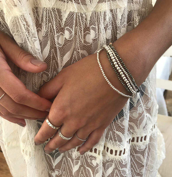 Pyrite Ella | Stone bracelet