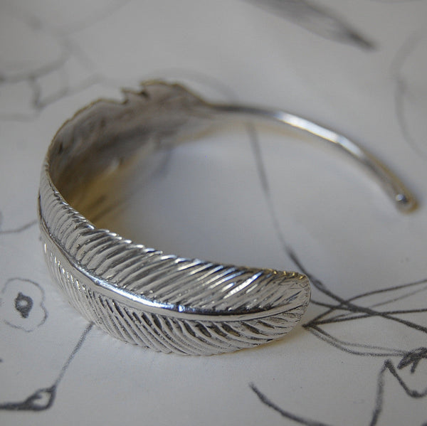 'Feather' bracelet | 925 Silver
