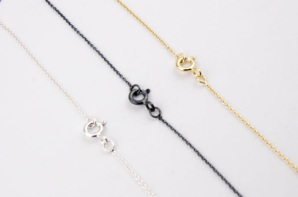 feather pendant necklace | 24k gold plated
