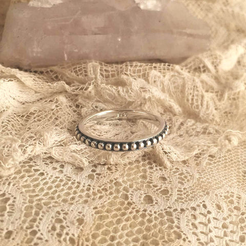 'Classy lace' ring | 925 Silver