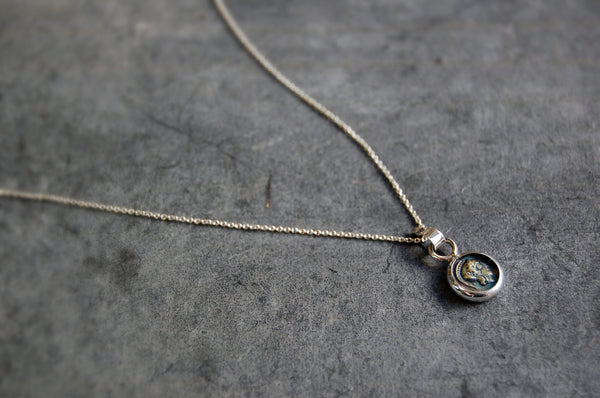 'roman coin' necklace | 925 silver | 10/10mm