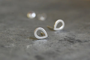 droplet earstuds | 925 silver