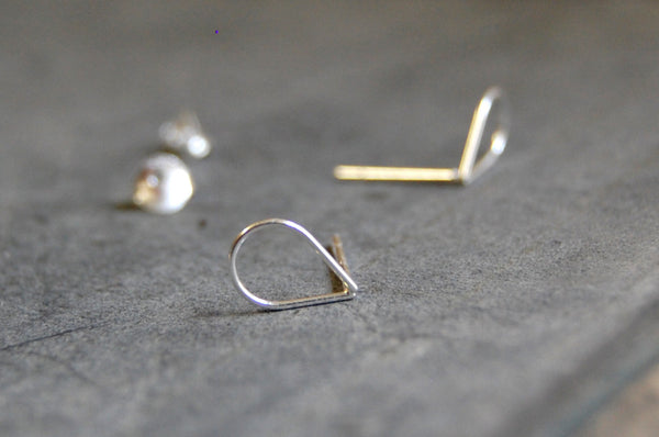 droplet earstuds | 925 silver
