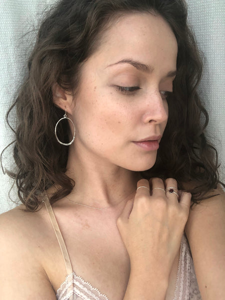 'ava' earrings | bronze