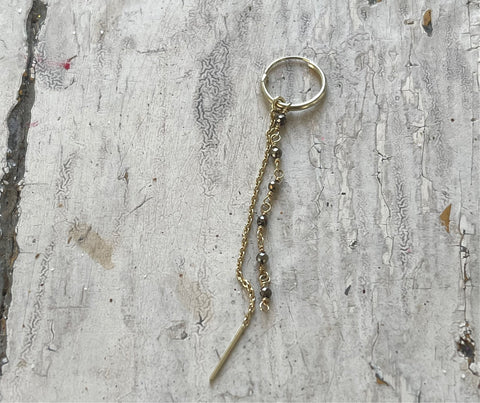 'lena' hoops | 925 silver |
