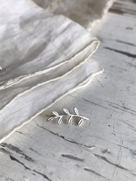 “laurel” earcuff/stud