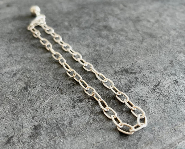 “Thick chain' bracelet |  925 Silver