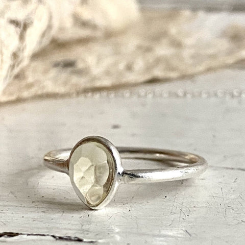 Citrine | 'laia' ring  | 925 Silver