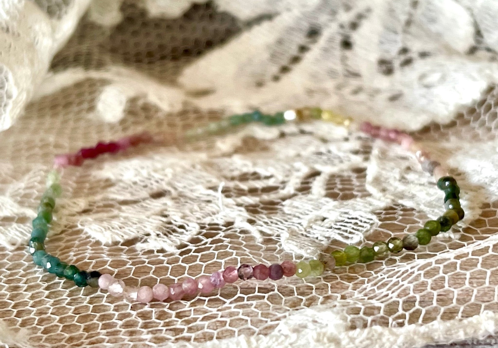 tourmaline | stone bracelet