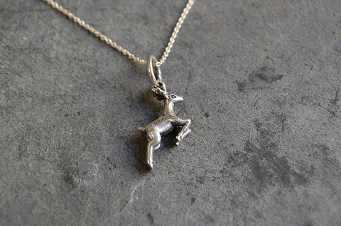 little deer | pendant necklace | 925 silver