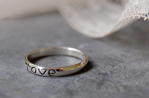 'love' ring | 925 silver