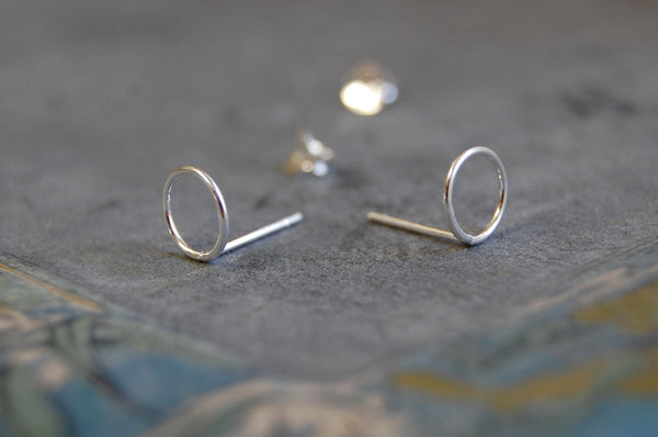 'hoop' earstuds | 925 silver | different sizes
