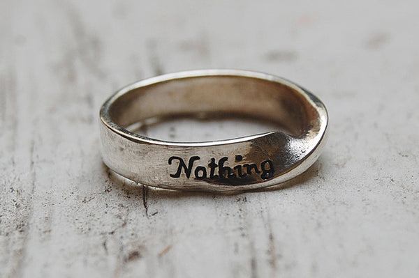 'nothing is impossible' ring | 925 silver