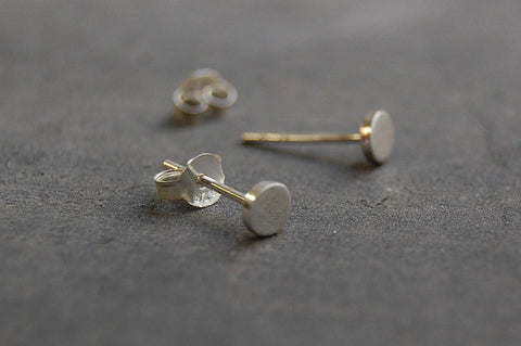 round earstuds | 925 silver