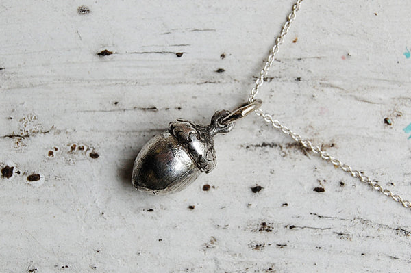 'Acorn' necklace | 925 silver
