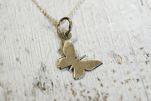 'butterfly' necklace | 925 silver