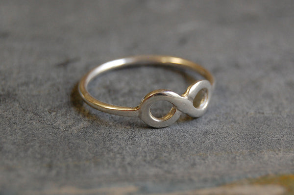 'infinity' ring | 925 silver