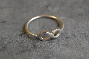 'infinity' ring | 925 silver