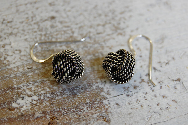 knot earrings | 925 silver