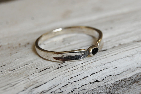 onyx | rings set | 925 silver