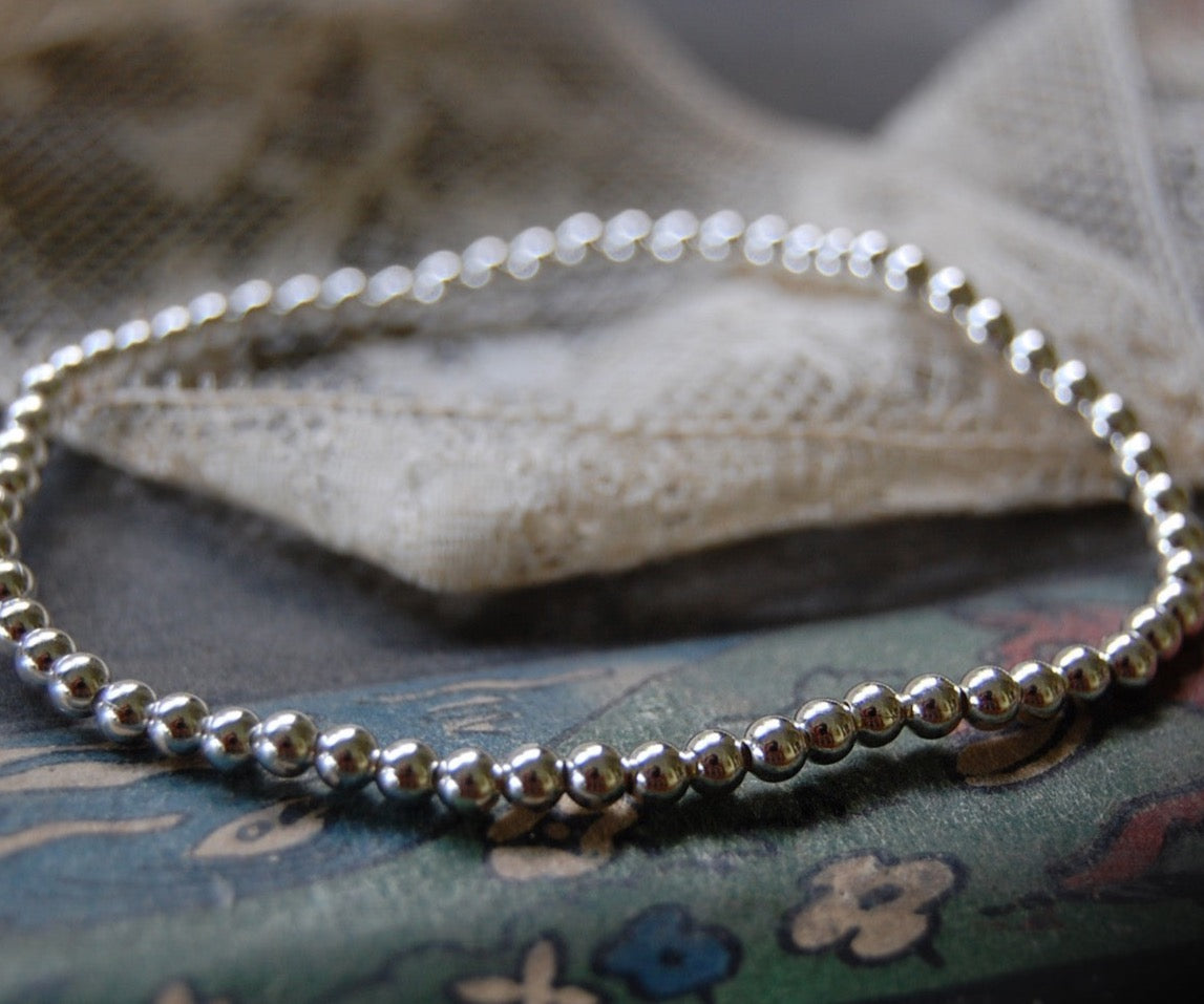 Thicker 'ball' bracelet | 925 Silver